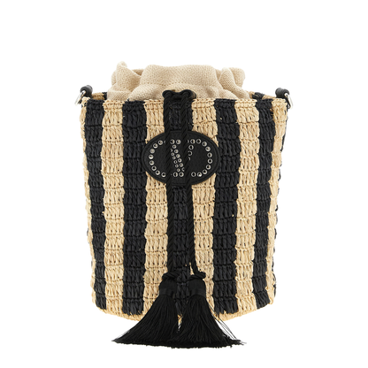 MAYFEYR - Valentino - Raffia Small Bucket Bag - W2B0T03IXUC8K