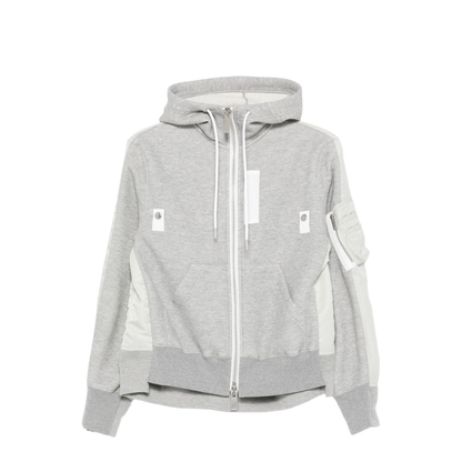 Cotton and Nylon Hoodie