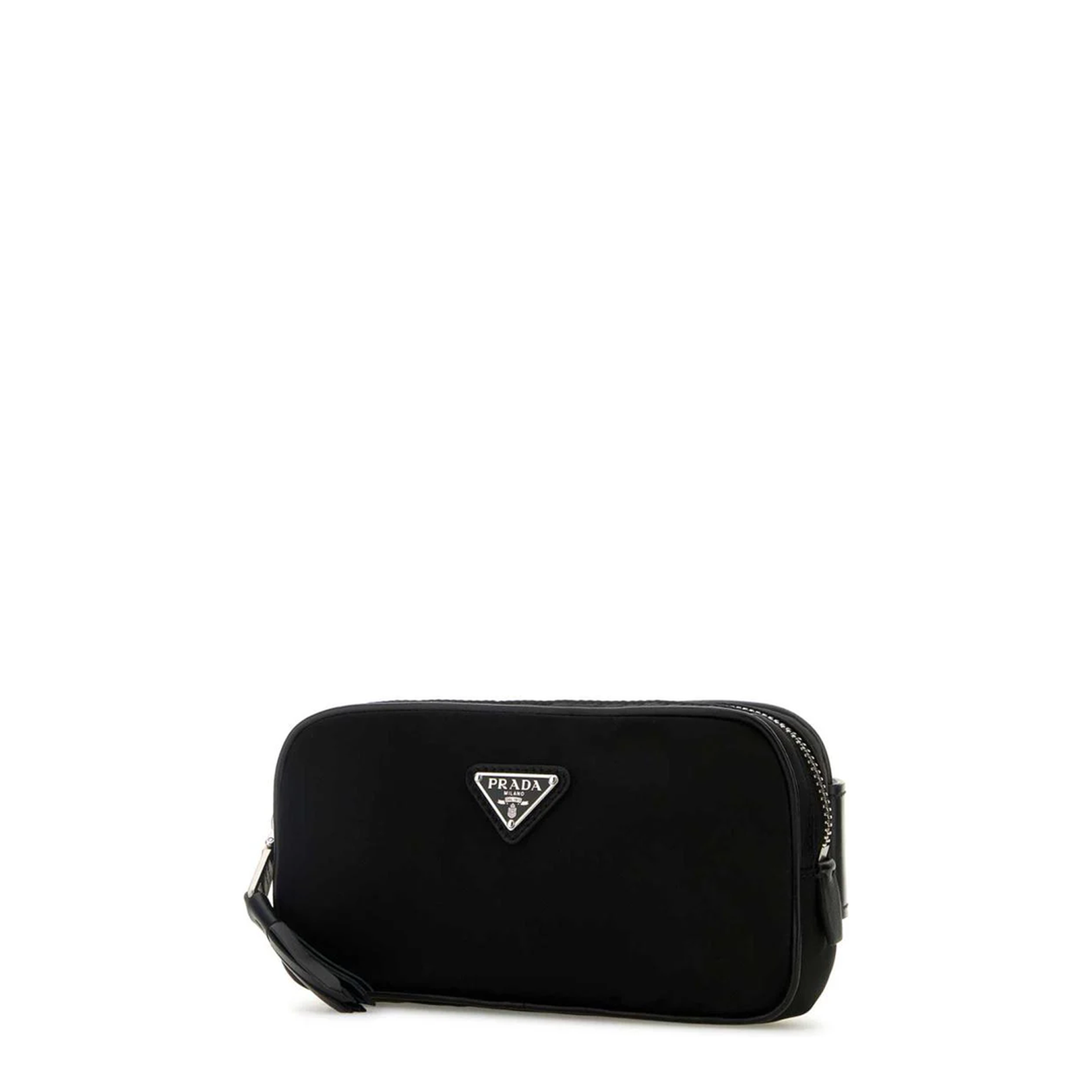 Black Re-Nylon Belt Bag