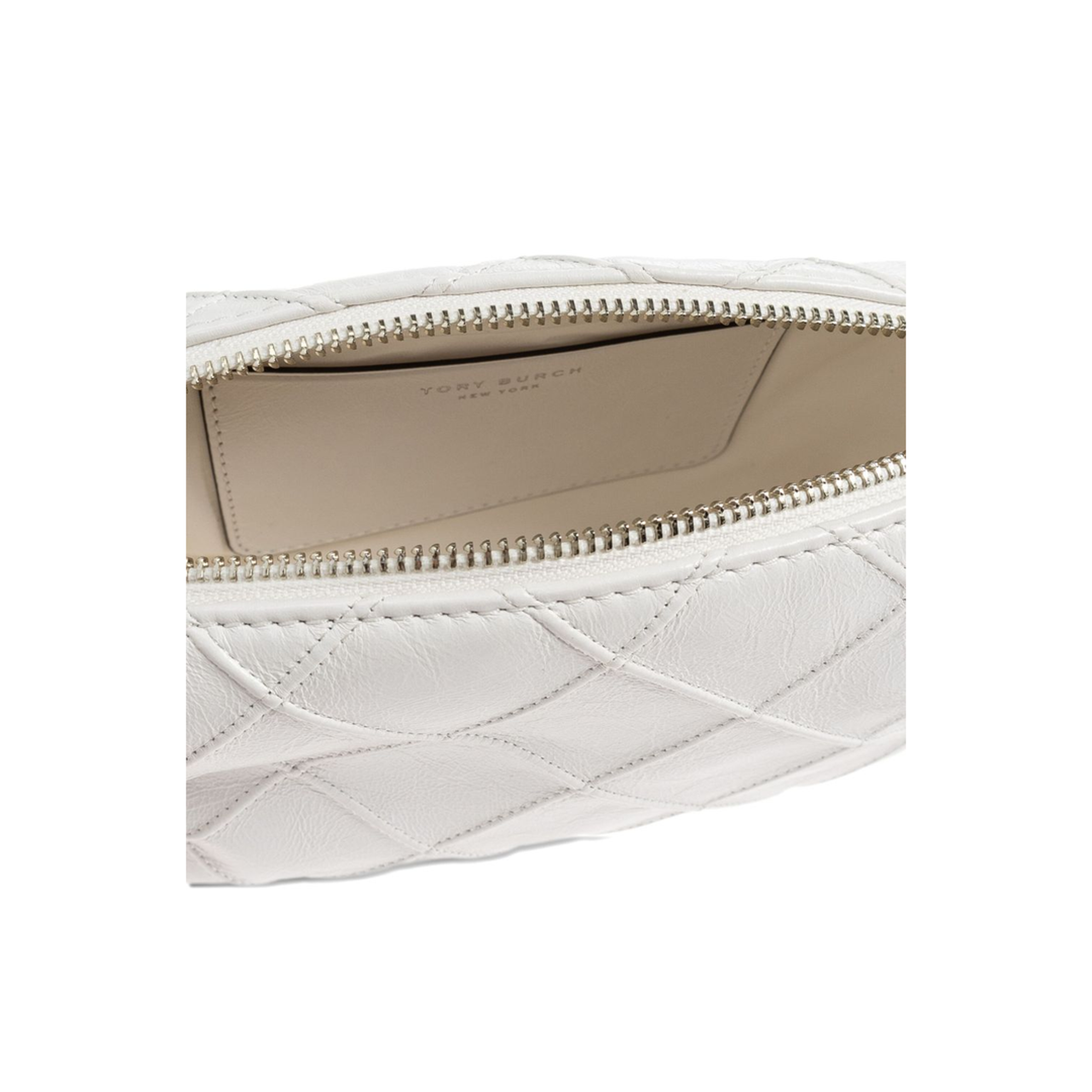 Fleming Soft Crossbody Bag Napa Leather - Vanilla Soft Serve