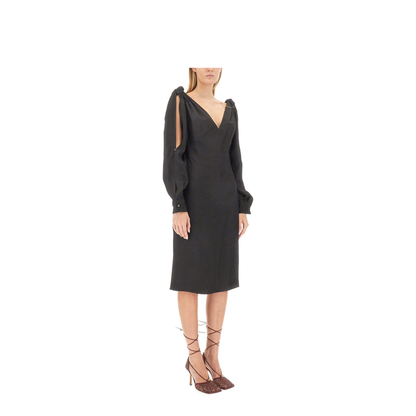 Viscose Midi Dress