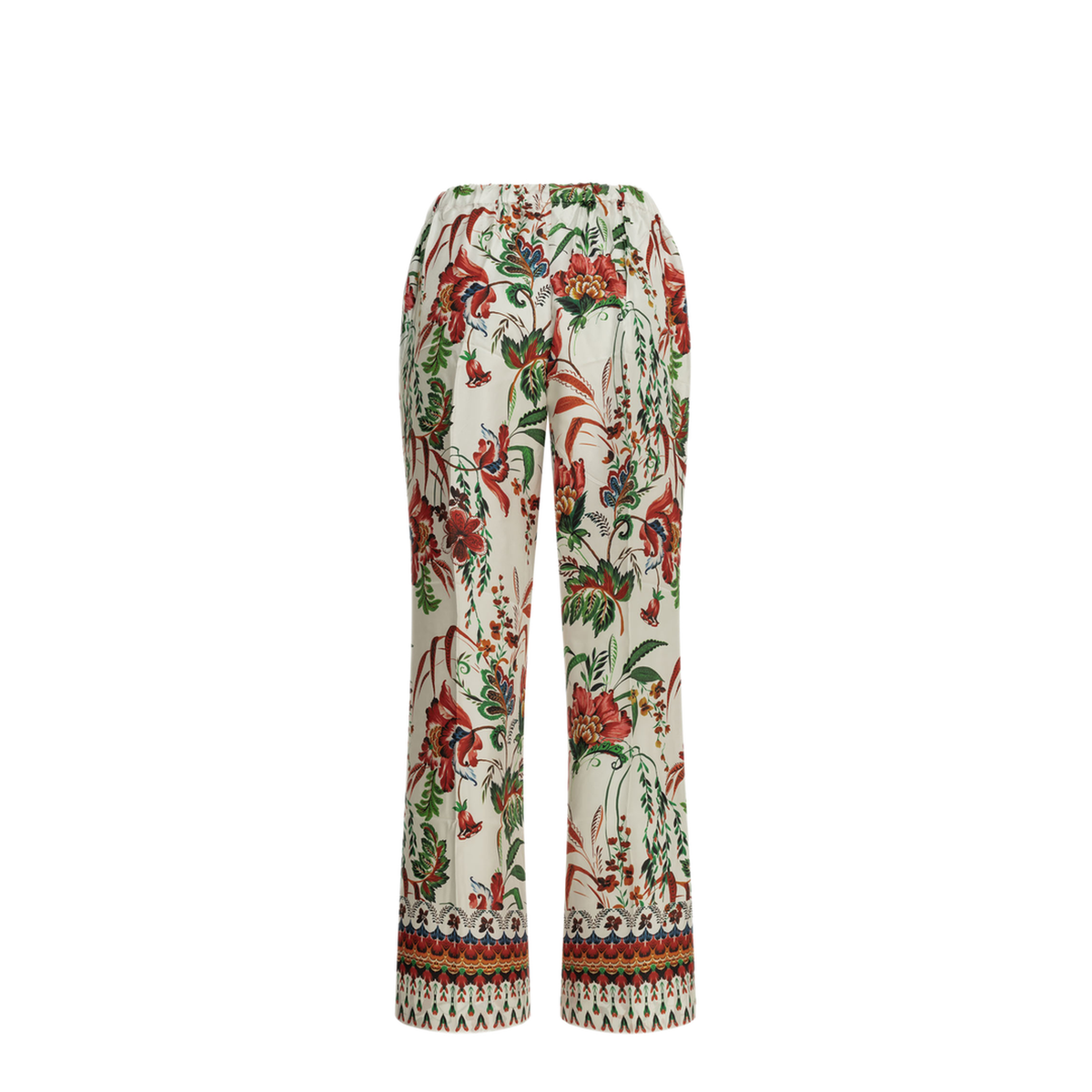 MAYFEYR - Samantha Sung - Silk Trousers - PIGIAMAPANTASIANBOTANICWHITE