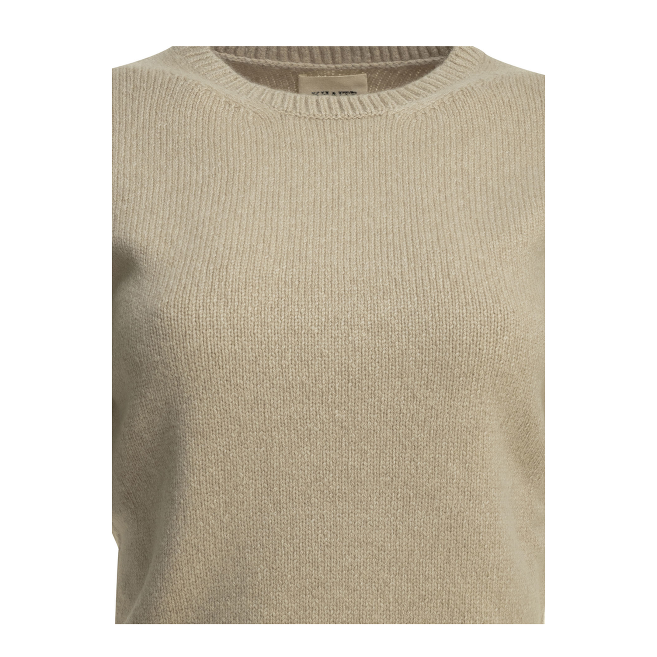 MAYFEYR - Khaite - Golden Crew Neck Sweater - 18289650992