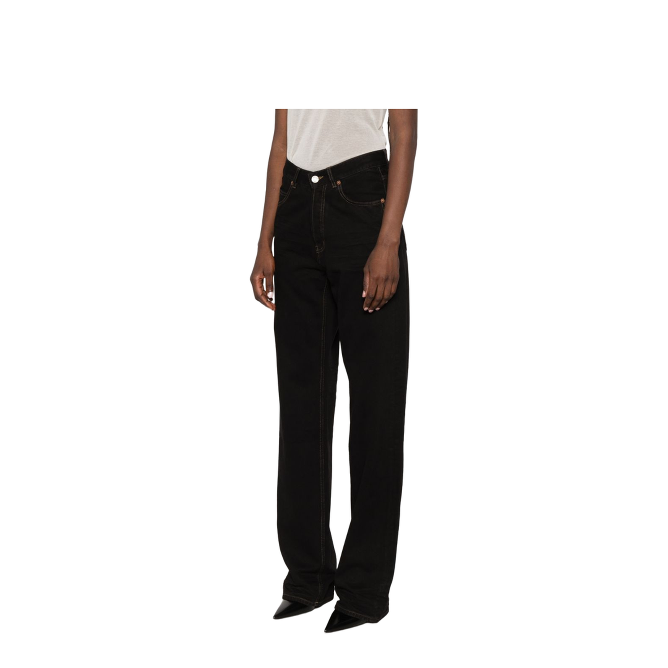 MAYFEYR - Saint Laurent - Wide Leg Pants - 834135Y33WC1299