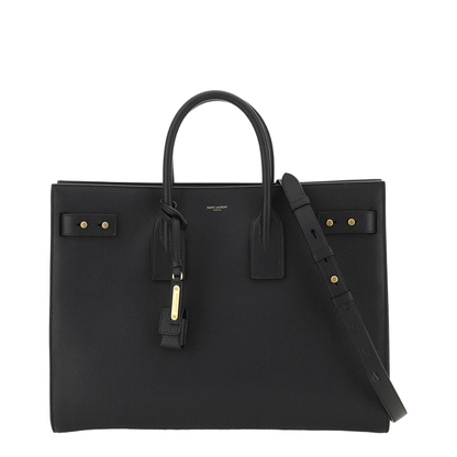 Sac de Jour Large Leather Handbags - Black