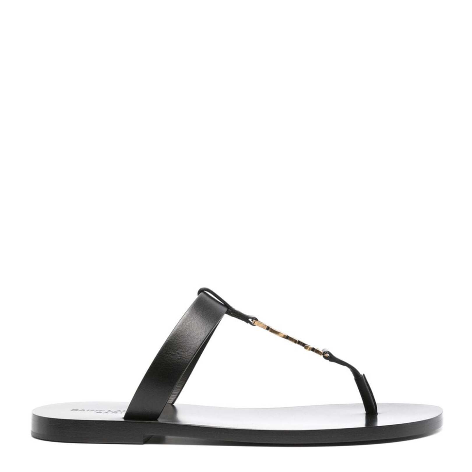 Cassandre Slides in Smooth Leather