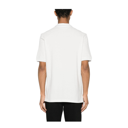 Cotton Piquet Polo with Embroidered Logo