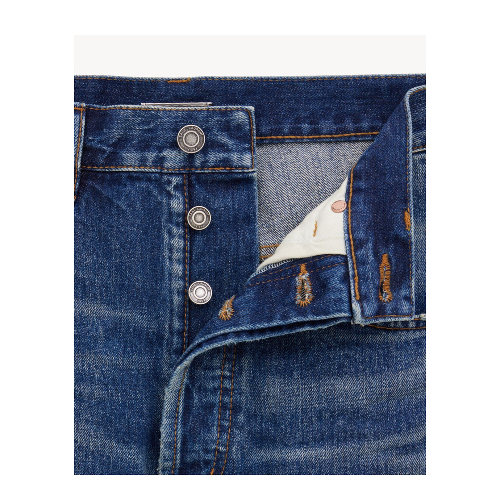 High-Rise Jeans in Heritage Vintage Blue Denim