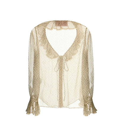 Ruffled Detailing Shirt