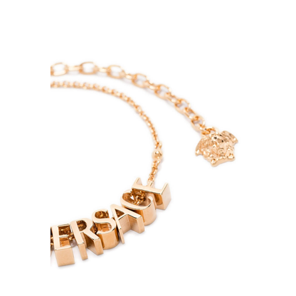 Brass Bracelet with Logo