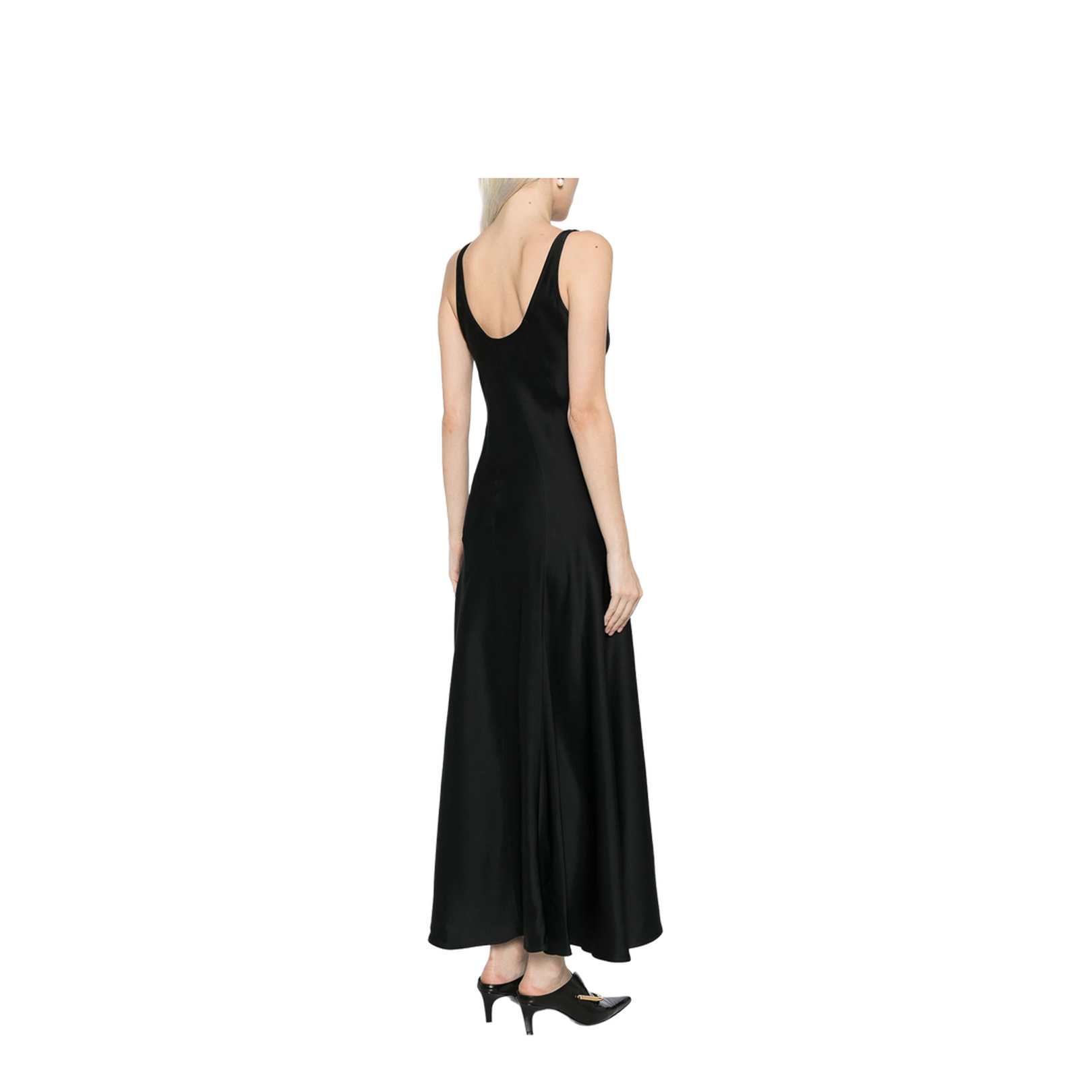 Knee-Length Dress - Black