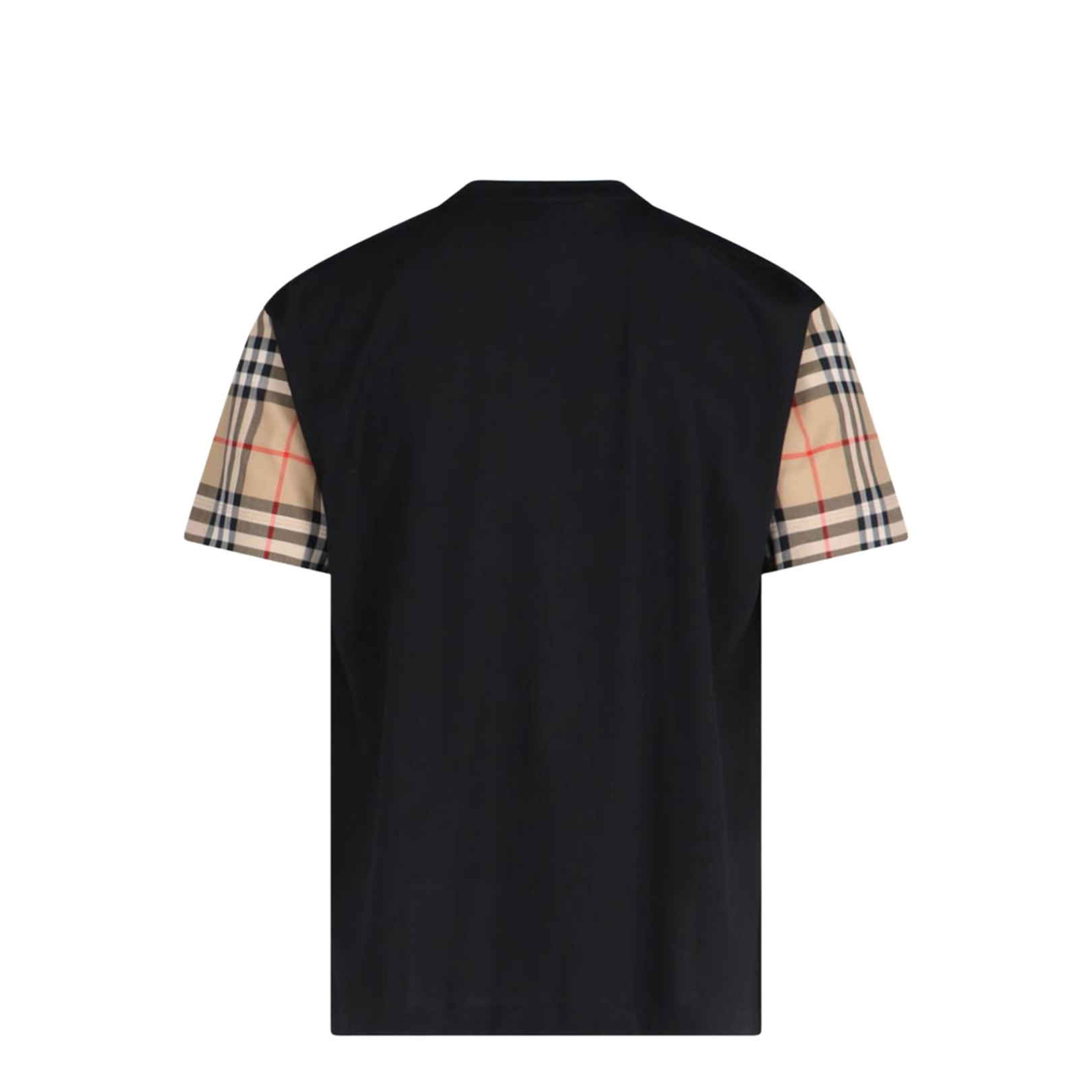 Check Cotton T-Shirt