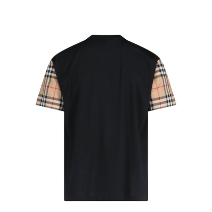 Check Cotton T-Shirt