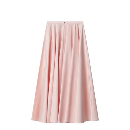 Light Pink Long Circular Skirt