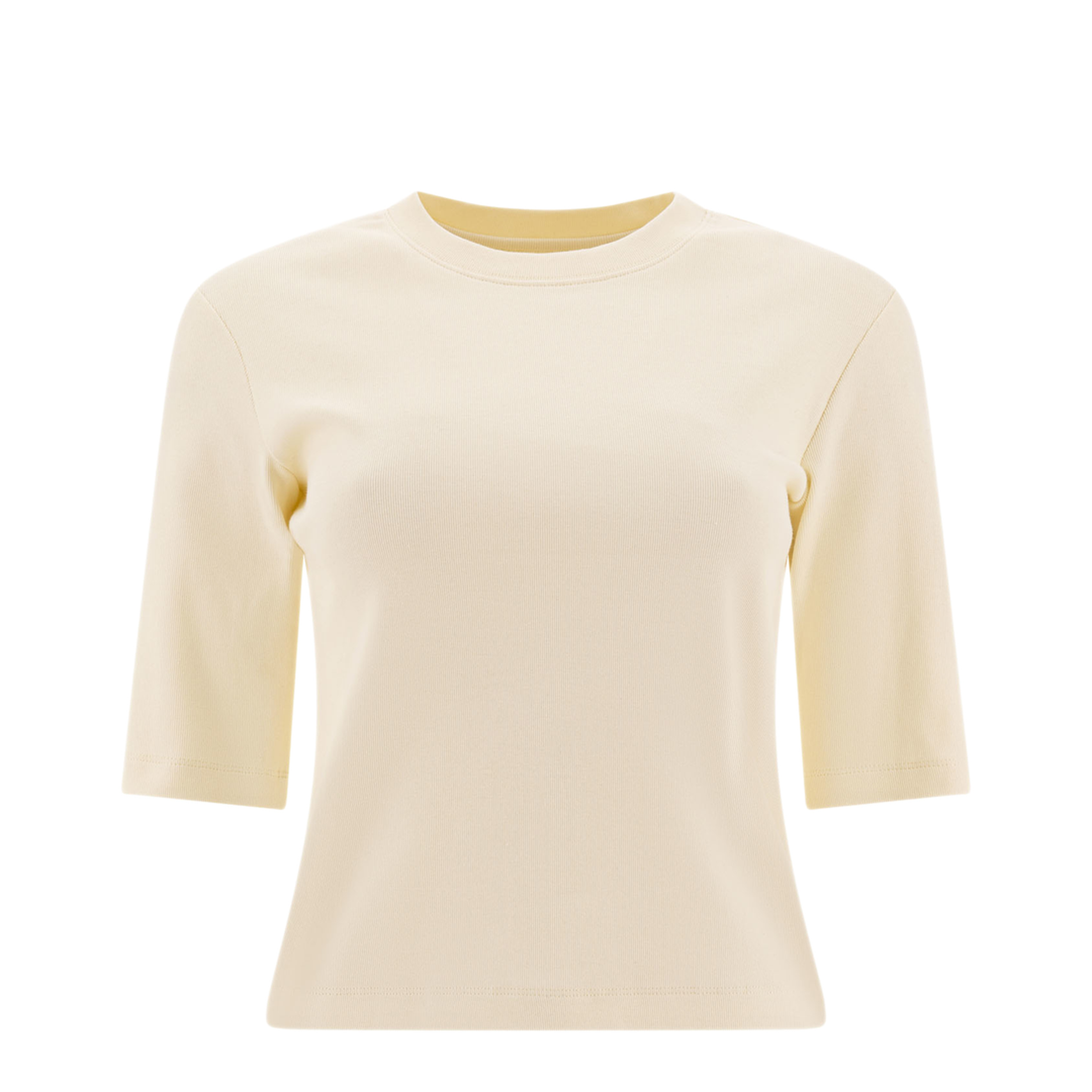 MAYFEYR - Sandbeige - Crewneck T Shirt - SBB2TS12ACIVORY