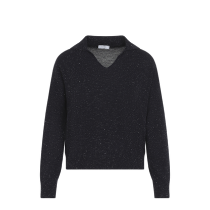 MAYFEYR - PESERICO - Lurex Polo Sweater - A99271F1809771462