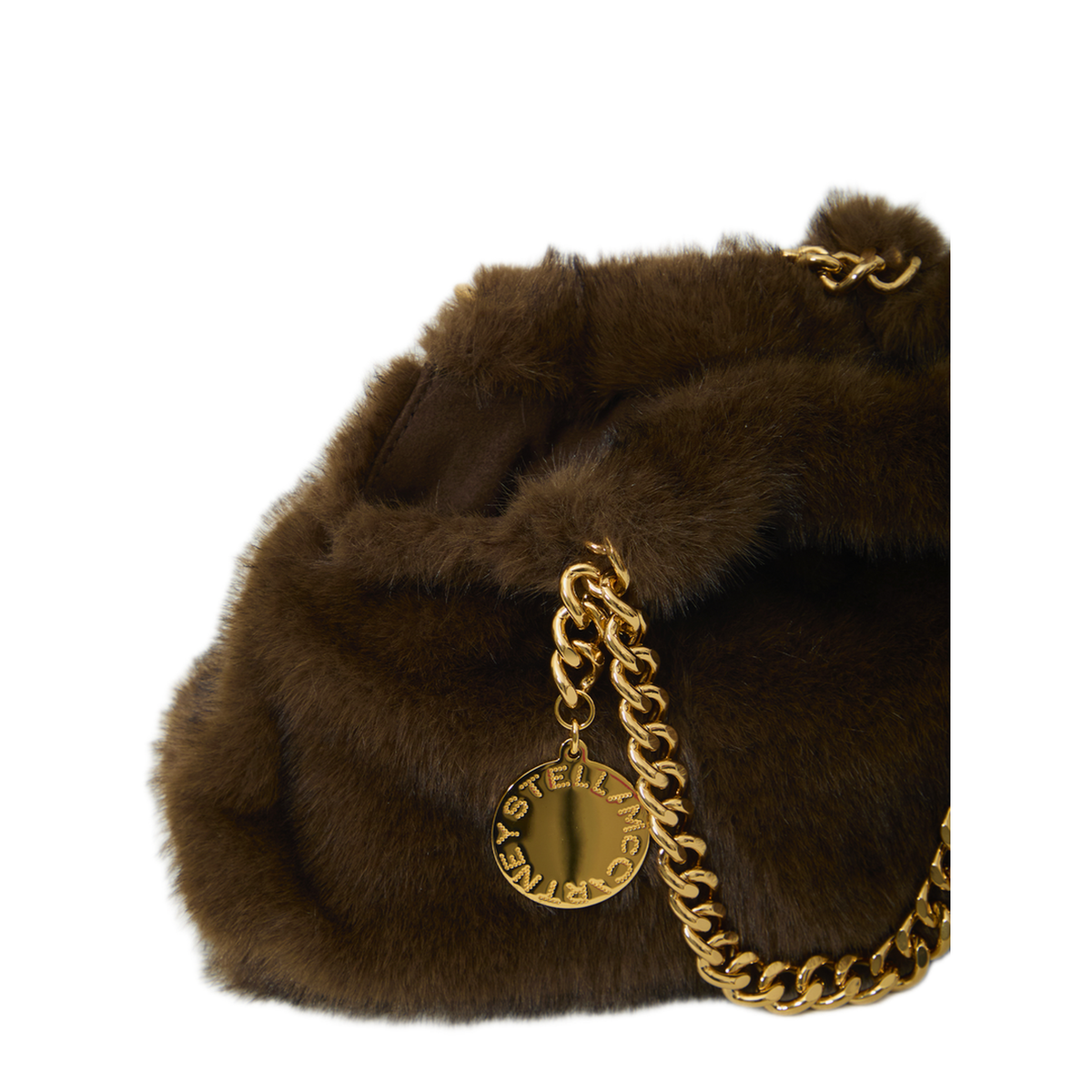 MAYFEYR - Stella Mccartney - Faux Fur Falabella Mini Drawstring Bag - 7B0144WP07732007