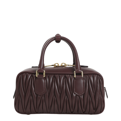 MAYFEYR - Miu Miu - Lamb Leather Handbag - 5BB142VOONAN88