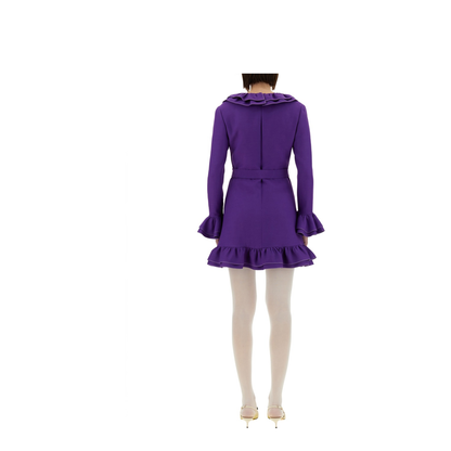 Crepe Couture Mini Dress