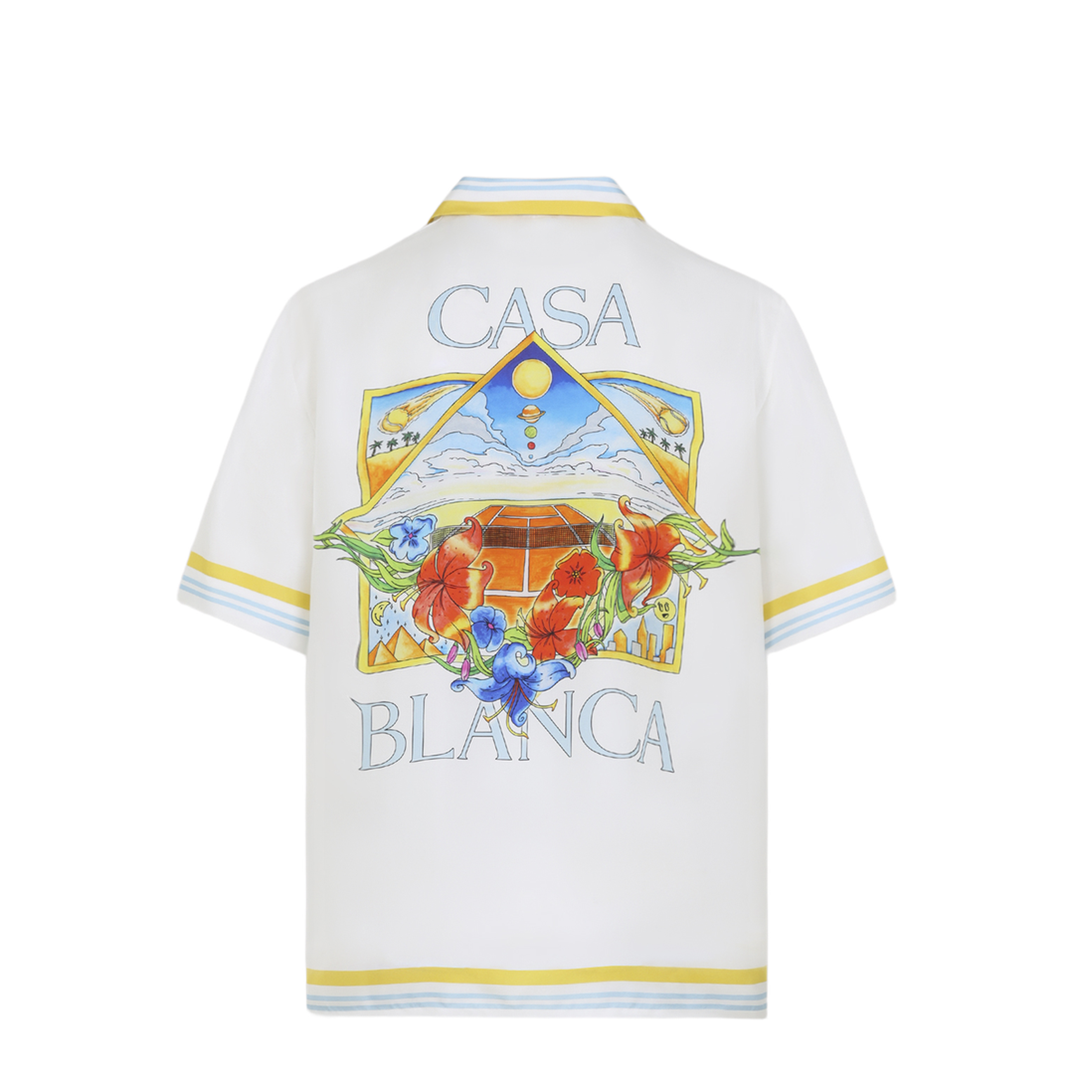 MAYFEYR - Casablanca - Flower Court Icon Shirt - MSS26SH00304