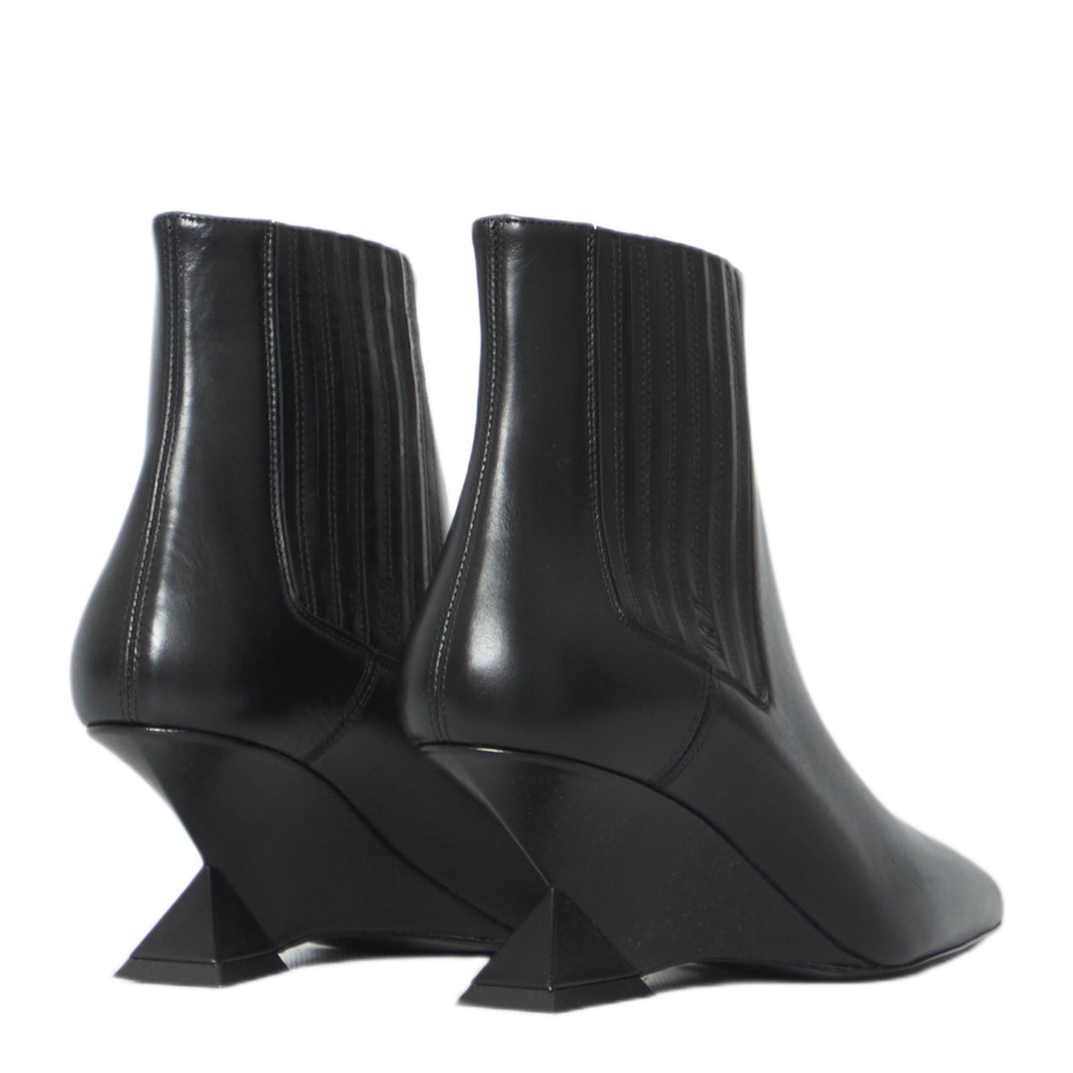 MAYFEYR - The Attico - Cheope Black Ankle Boots - 261WSH00921019AA100
