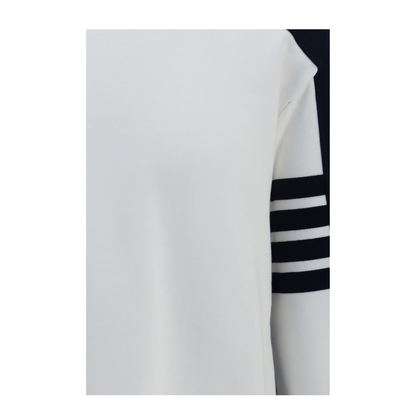 MAYFEYR - Thom Browne - Colorblock Crewneck Sweatshirt With 4 Bar Detail - MJT580A00535104