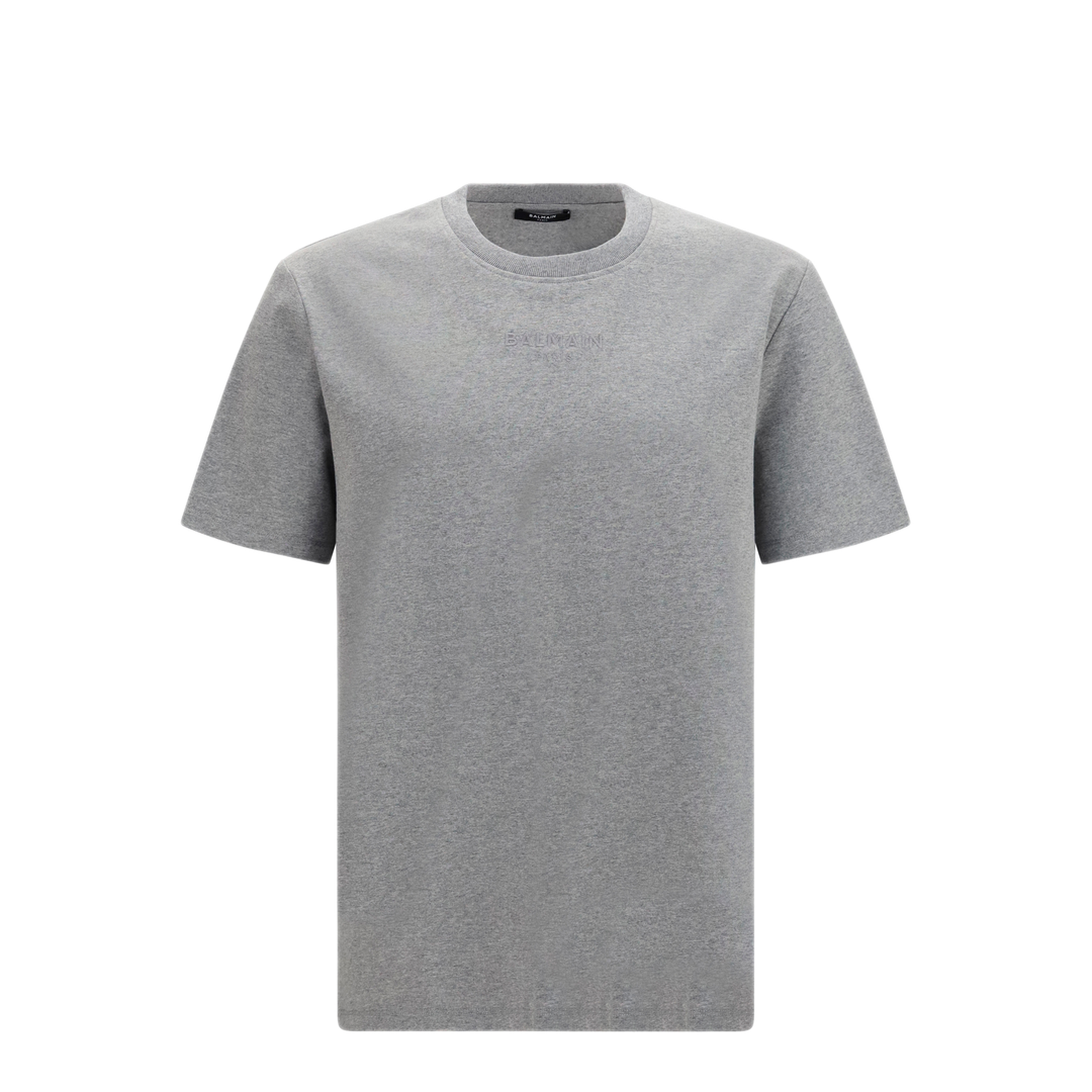 MAYFEYR - Balmain - Embroidered Logo T Shirt - GH0EG000BD10YHD