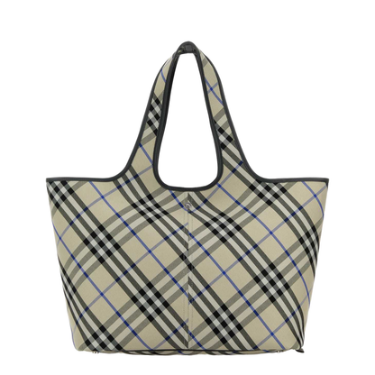 Medium Checked Tote Bag