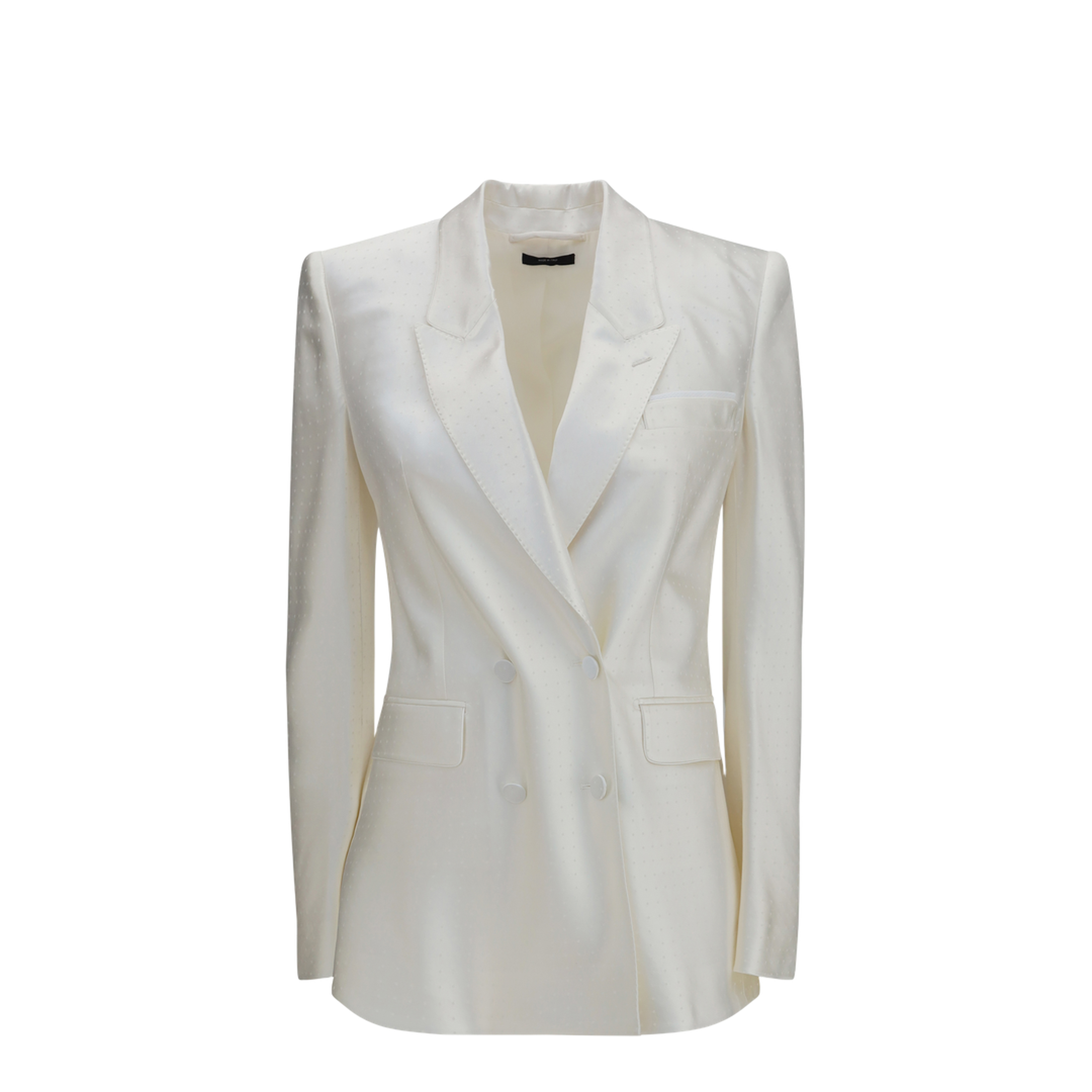 MAYFEYR - Tom Ford - Polka-Dot Satin Double-Breasted Blazer - GI3078FAX1732