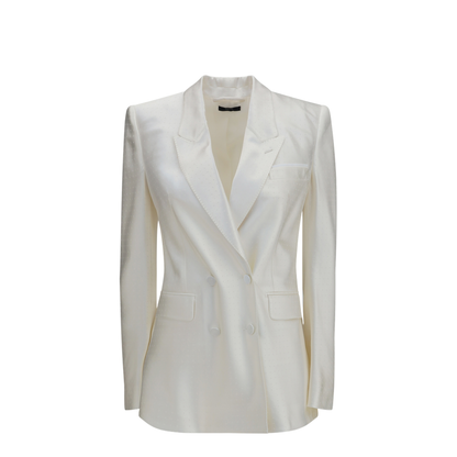 MAYFEYR - Tom Ford - Polka-Dot Satin Double-Breasted Blazer - GI3078FAX1732