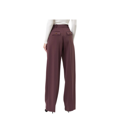 MAYFEYR - Elisabetta Franchi - Trousers - PA12556E2V360