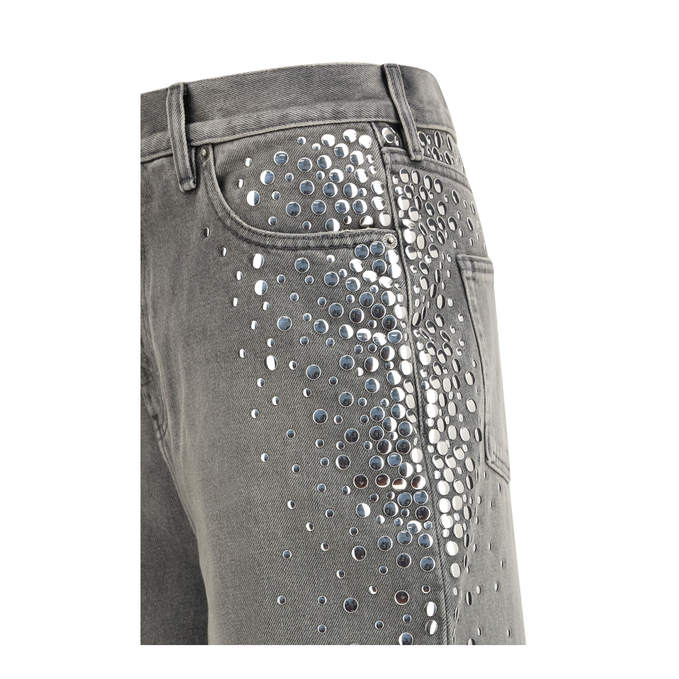 MAYFEYR - Golden Goose - Melody Stud Degraded Jeans - GWP02079P002348