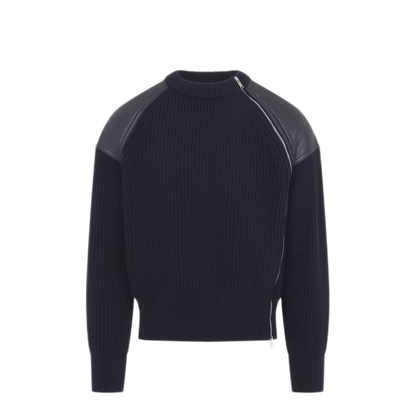MAYFEYR - Bottega Veneta - Patch Leather Sweater - A006Y4V7BE04170