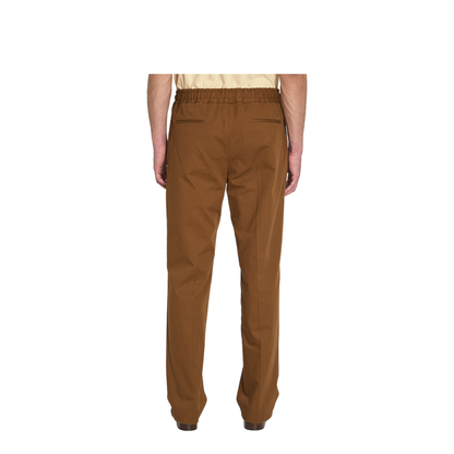 Men's Drawstring Pants Brown