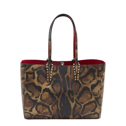 Animal-Print Calf Leather Bag