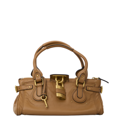 Paddington Buffalo Leather Shoulder Bag - Mustang Brown