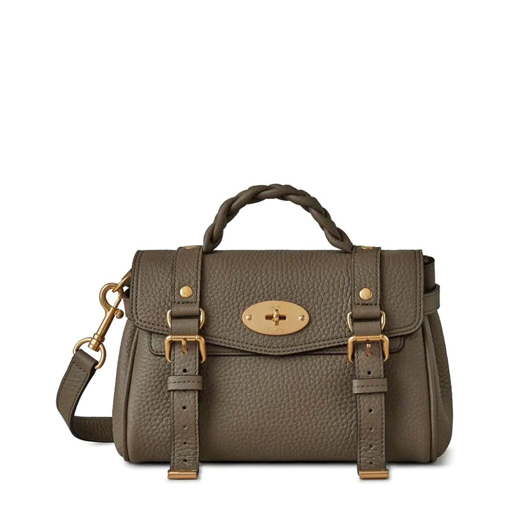 Leather Mini Alexa Shoulder Bag