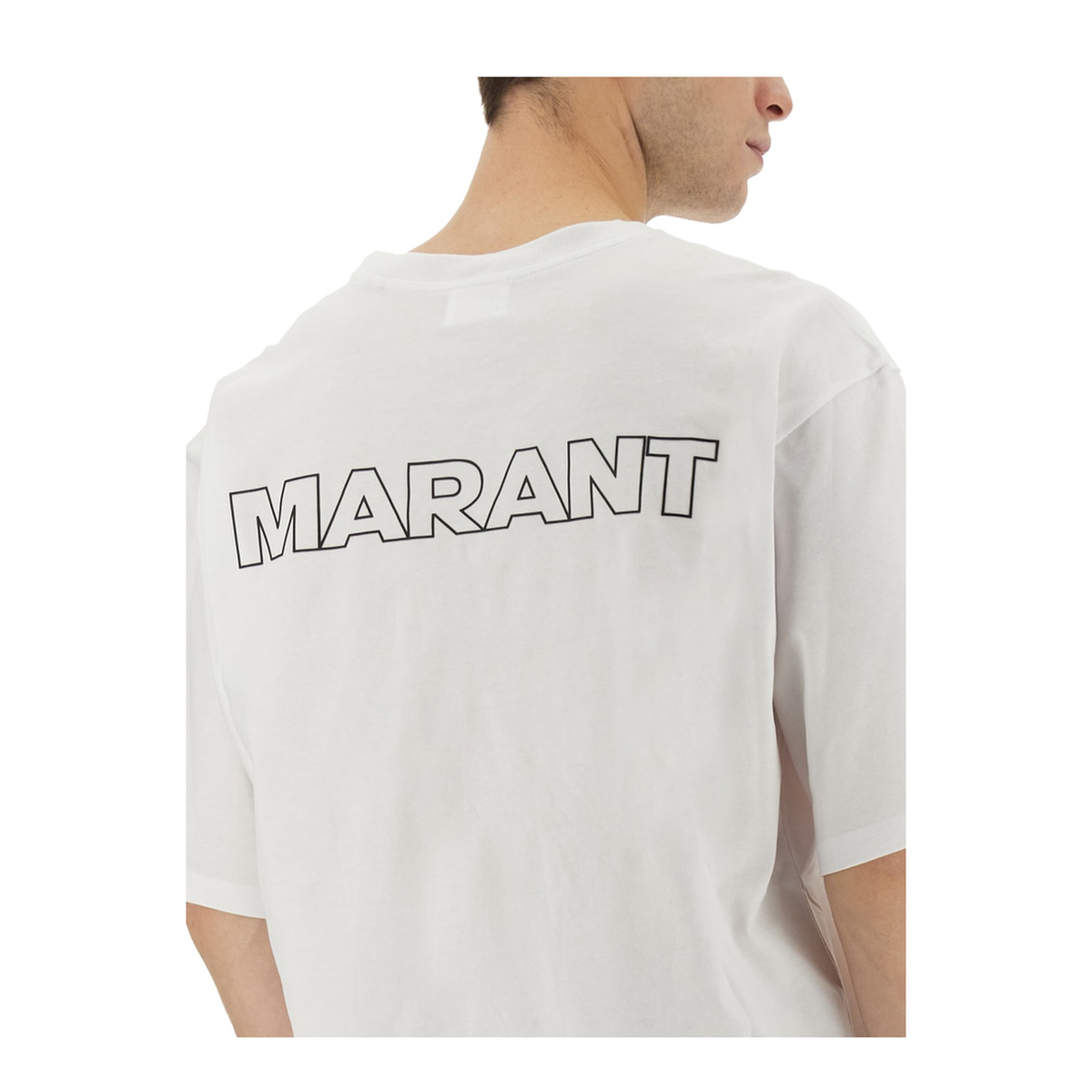 MAYFEYR - Isabel Marant Étoile - Guizy T Shirt - TS0079HBA2N09H20WH