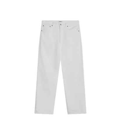 MAYFEYR - Agolde - White Jeans In Regenerated Denim - A6421183MSHAK