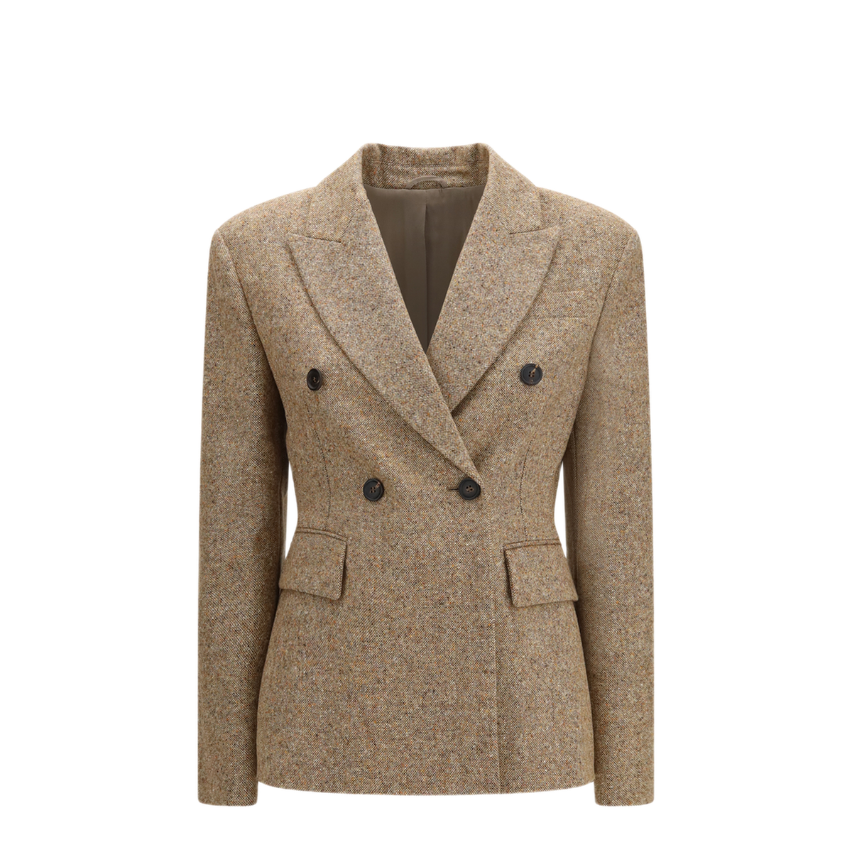 MAYFEYR - Brunello Cucinelli - Virgin Wool Donegal Jacket With Monili - MD0027246C016