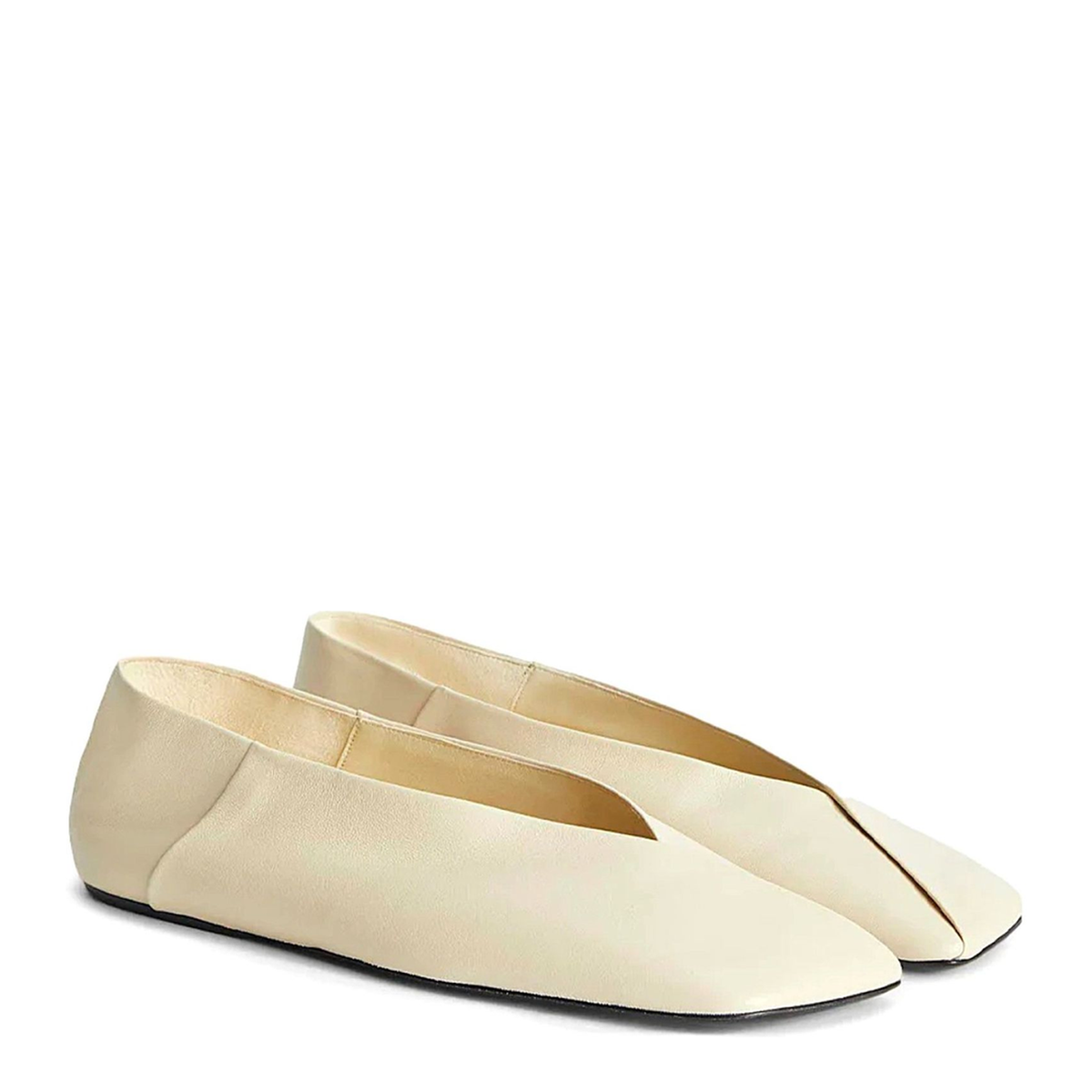 MAYFEYR - Jil Sander - Ballerina 38 5 Bianco - J57WZ0001P5810689689