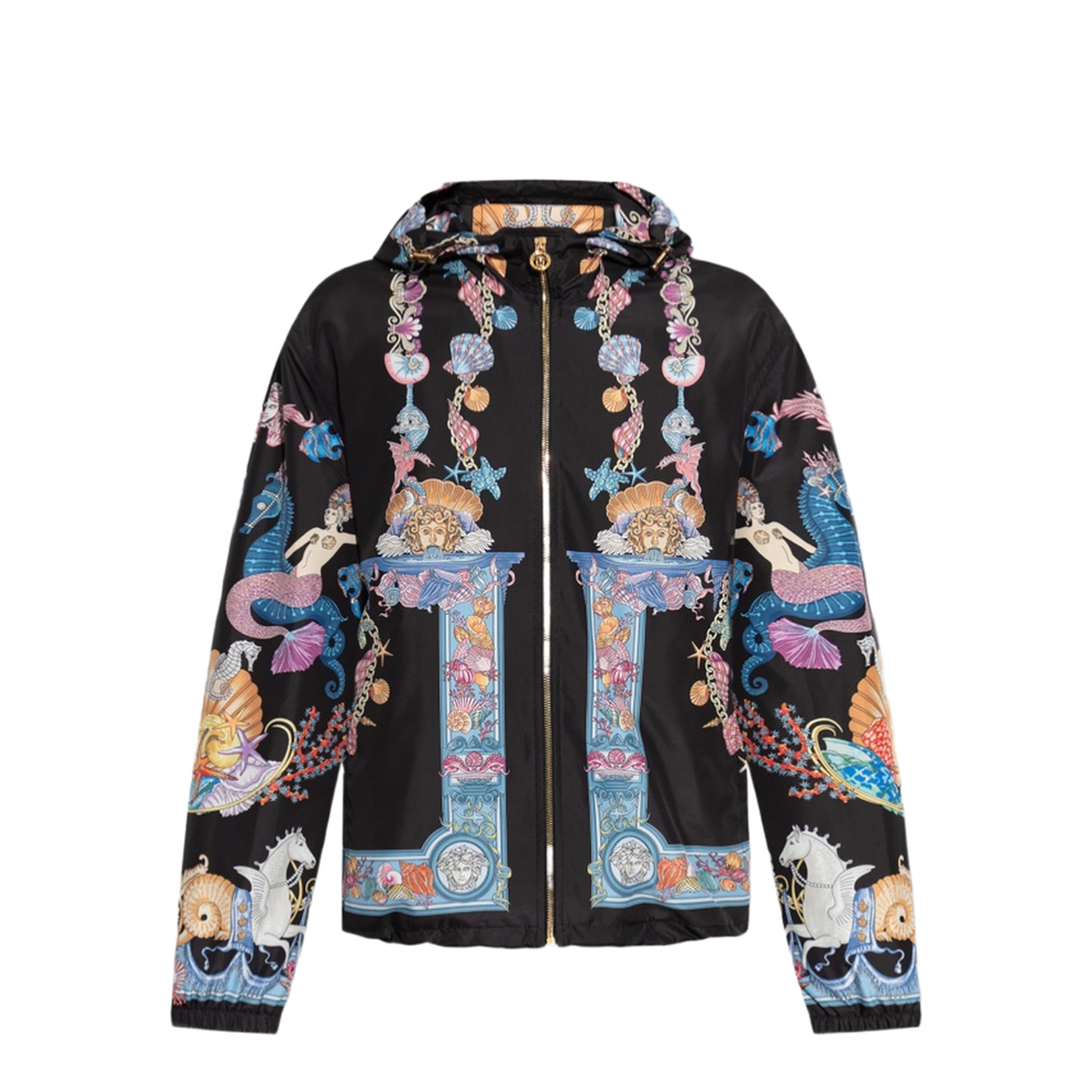 Hooded Jacket Coral Theatre Black