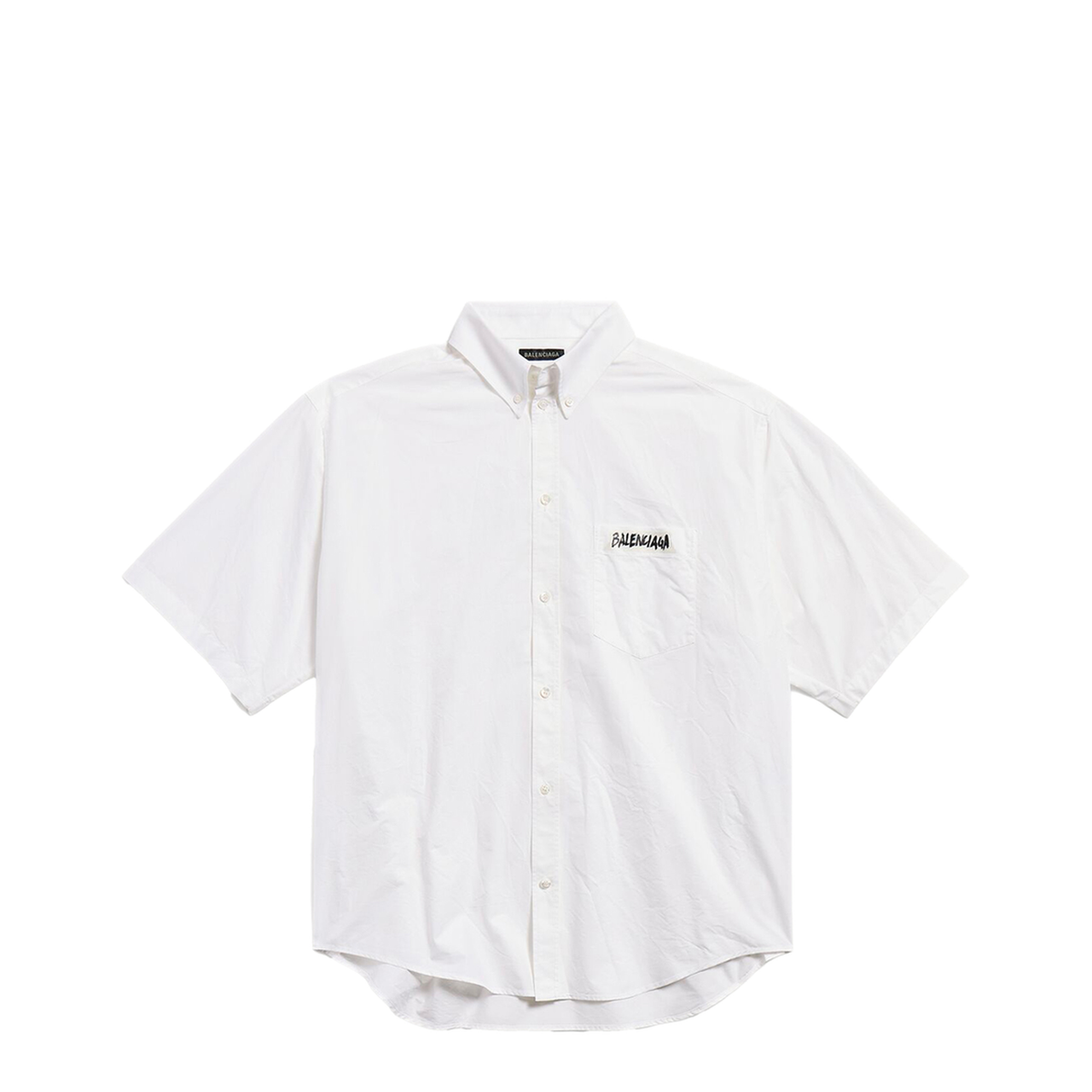 White Poplin Oversize Shirt