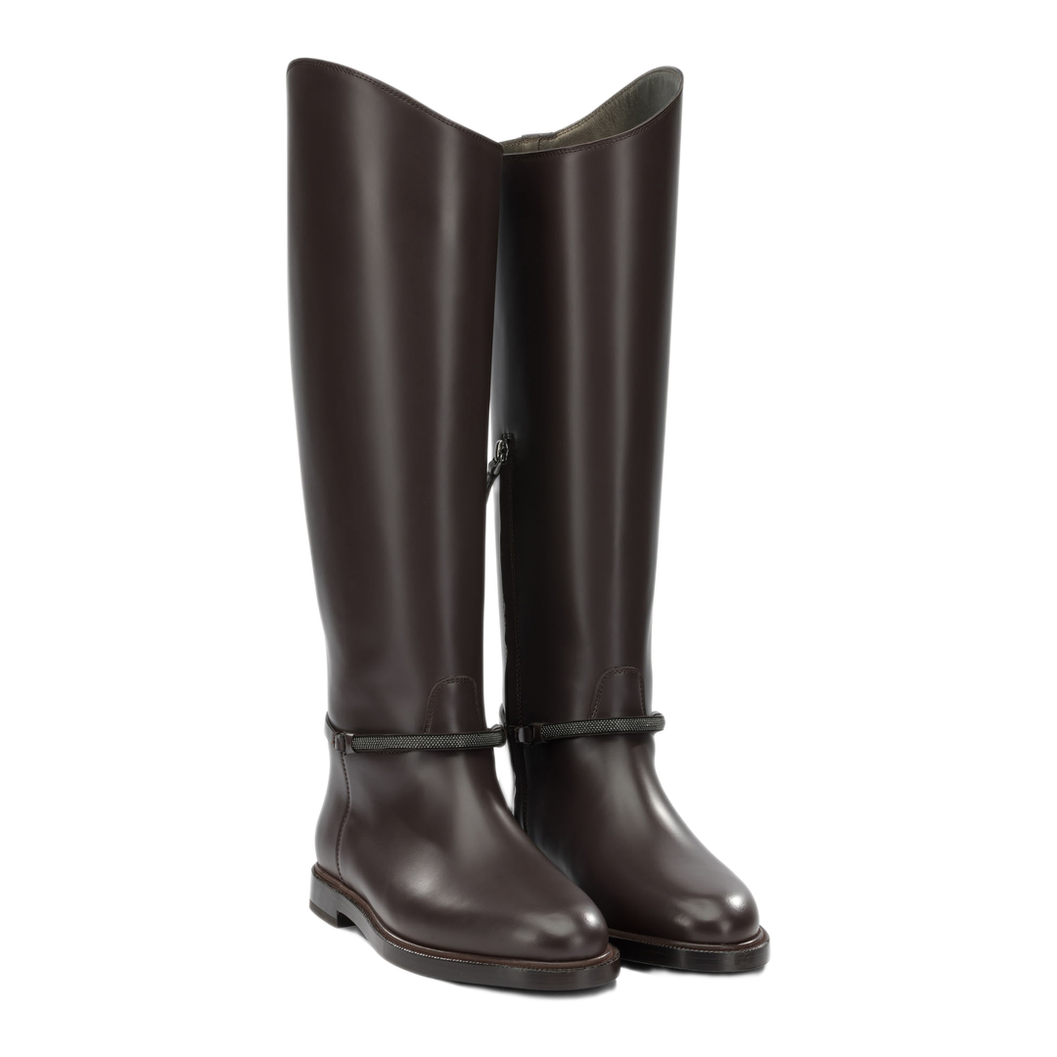 MAYFEYR - Brunello Cucinelli - Monili Knee High Boots - MZMGC3316C8279