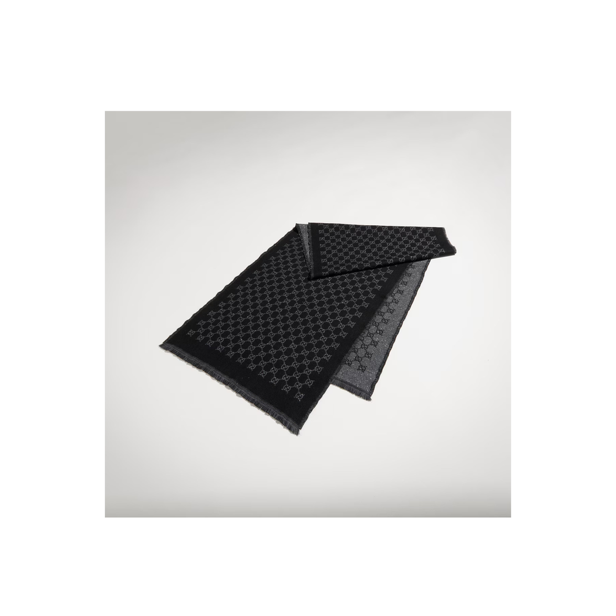 Miss Stenny Gg Monogram Wool Scarf