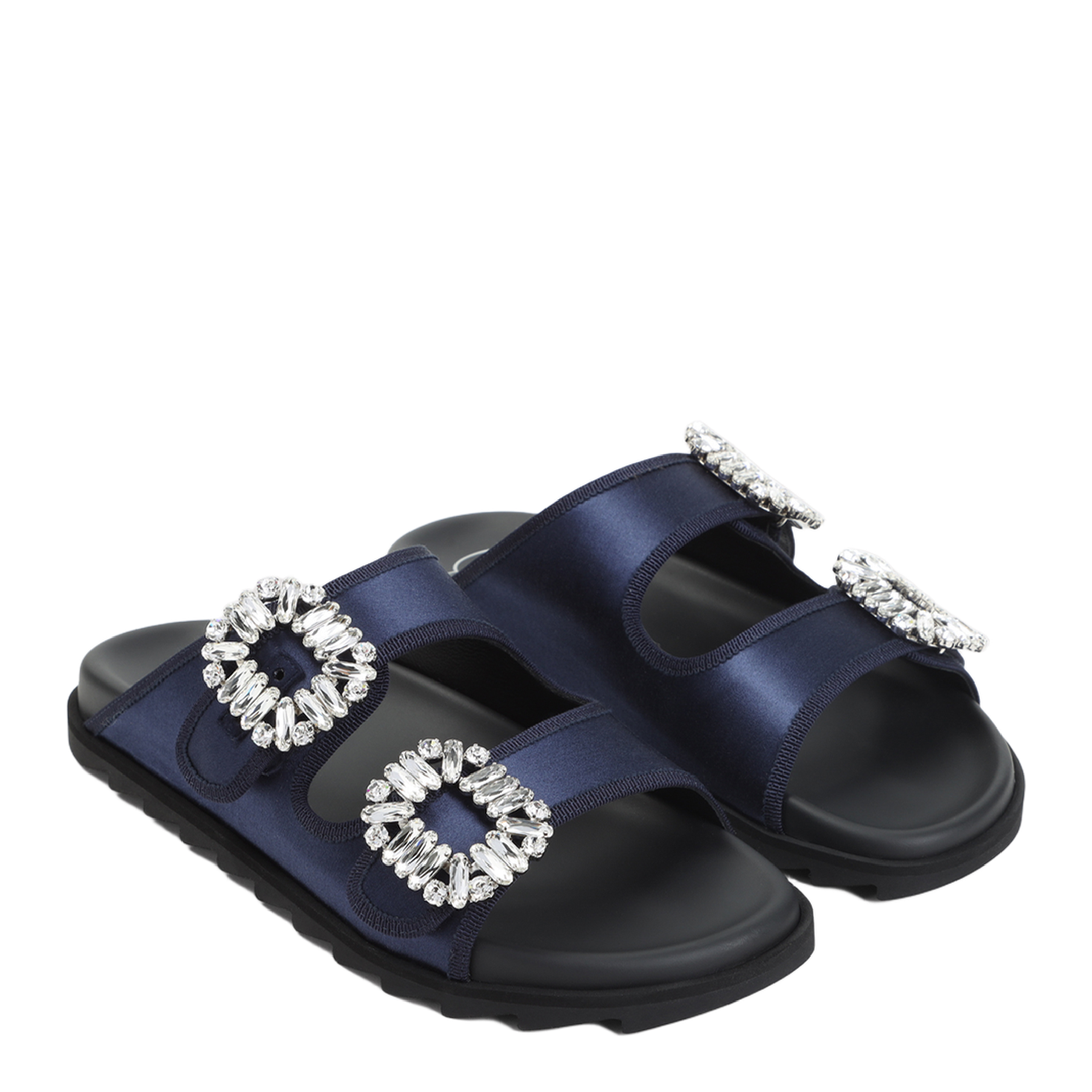 MAYFEYR - Roger Vivier - Slidy Strass Bord Gros Mules - RVW45844480RS0