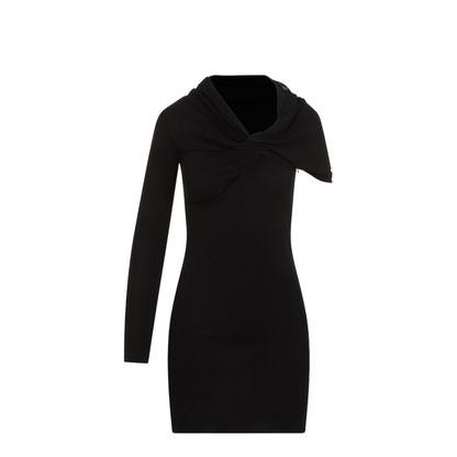 MAYFEYR - Saint Laurent - Viscose Mini Dress - 753164Y7F93