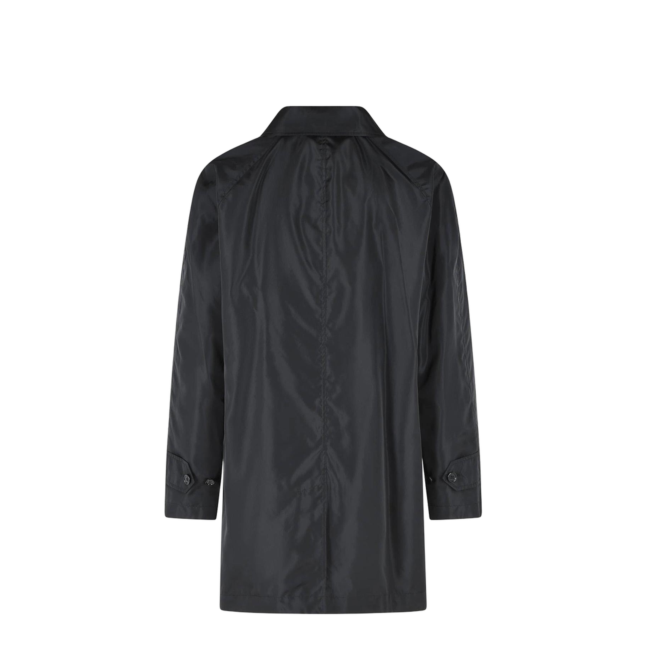 MAYFEYR - Burberry - Ridgewood Black Nylon Car Coat - 8123122