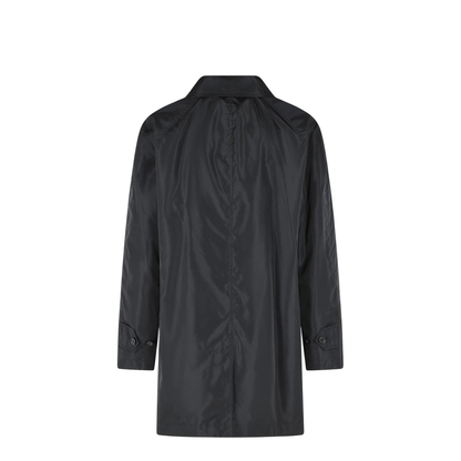 MAYFEYR - Burberry - Ridgewood Black Nylon Car Coat - 8123122