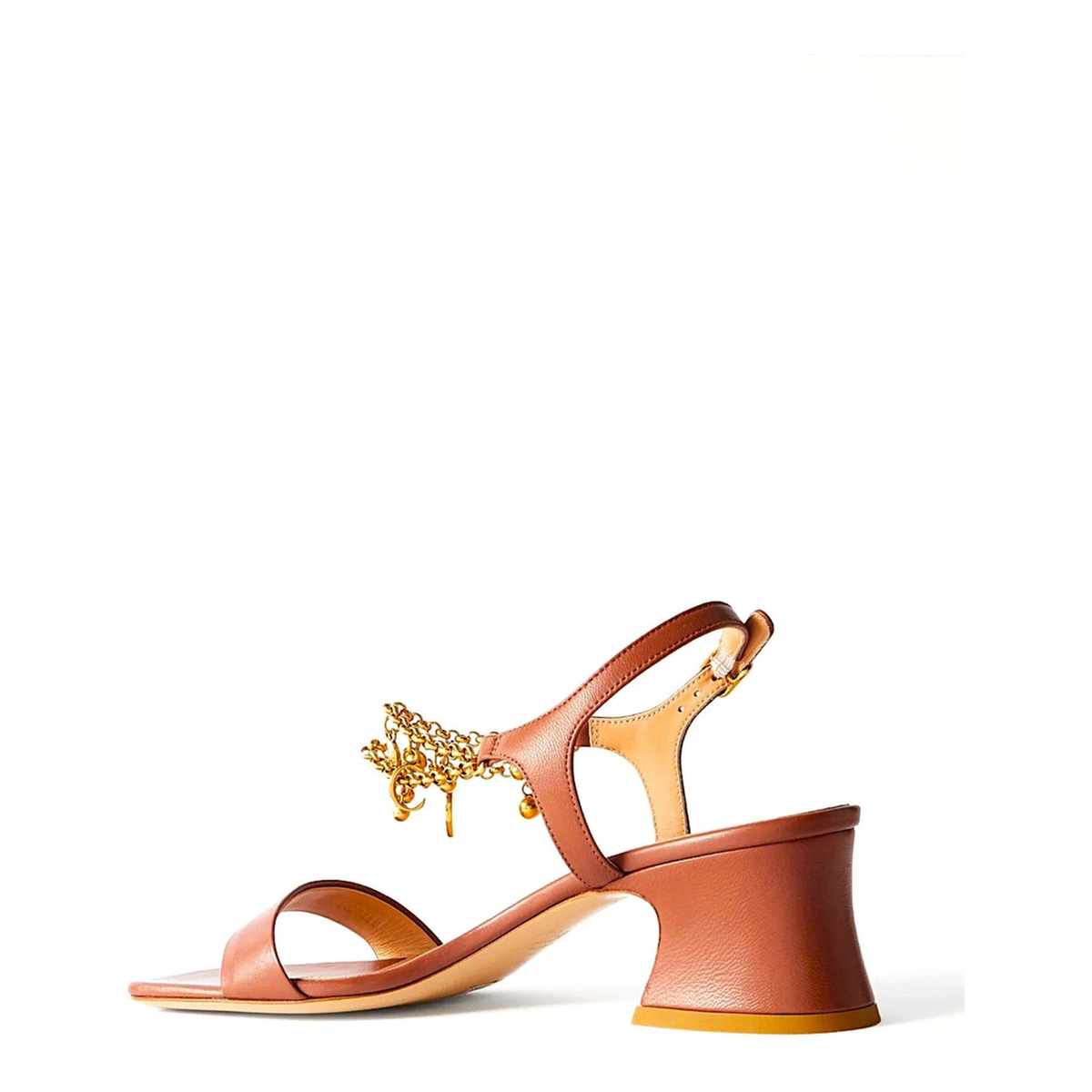 MAYFEYR - CHLOE' - Sandalo In Pelle Marrone - CH25A11WRI246